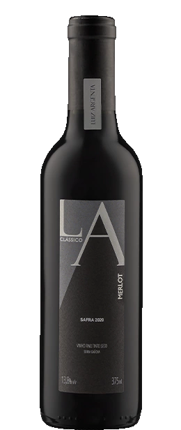 Vinho Tinto Luiz Argenta L.A. CLÁSSICO VINHO MINI MERLOT 375 ML